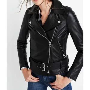 Women’s Motorcycle Ultimate Black Leather Jacket