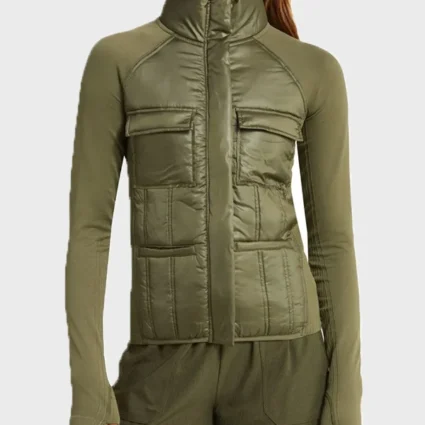 Zella Hybrid Green Jacket