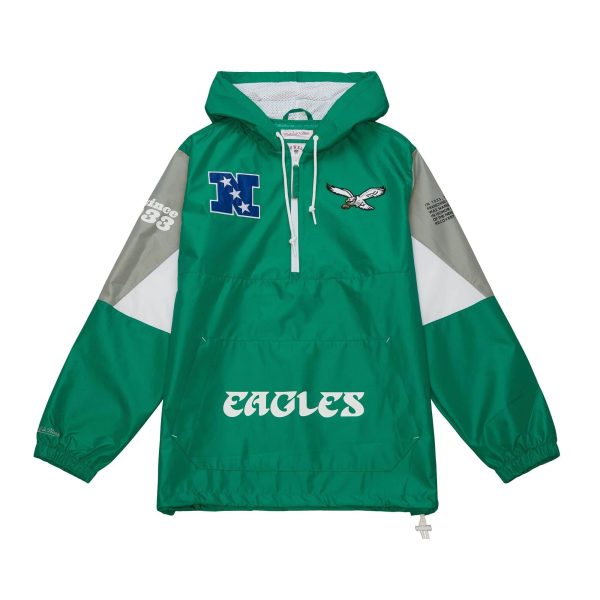 Team Origins Pullover Anorak Philadelphia Eagles Jacket