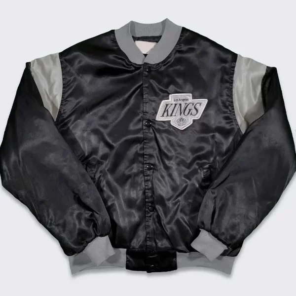 80’s Los Angles Kings Black Bomber Jacket