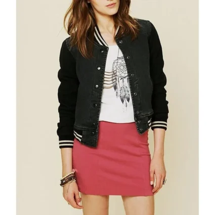 90210 Jessica Stroup Varsity Jacket