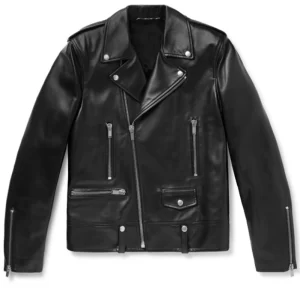 Alex Turner One For The Road Conifer Black Leather Jacket