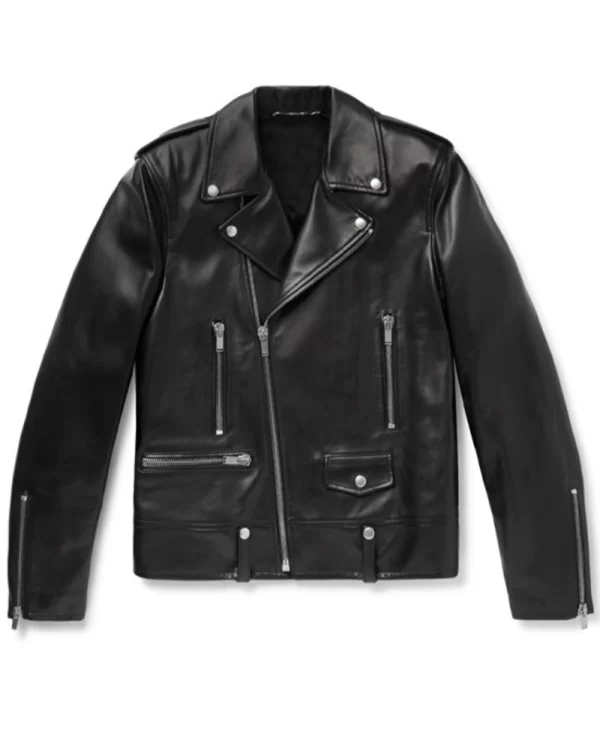 Alex Turner One For The Road Conifer Black Leather Jacket