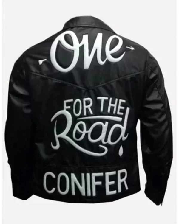 Alex Turner One For The Road Conifer Leather Black Jacket