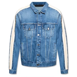 All American Homecoming Peyton Alex Smith Blue Denim Jacket