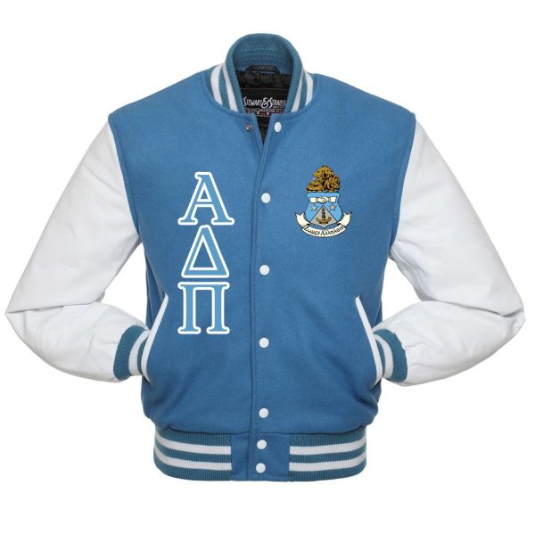 Alpha Delta Pi Blue Varsity Jacket