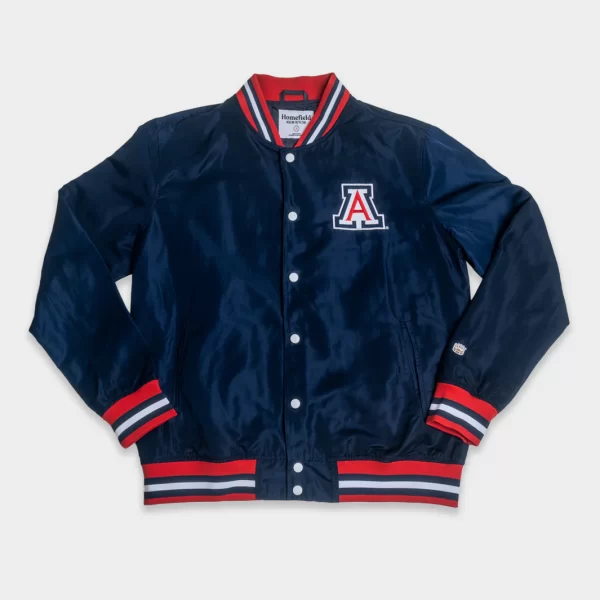 Arizona Wildcats Retro Bomber Navy Jacket