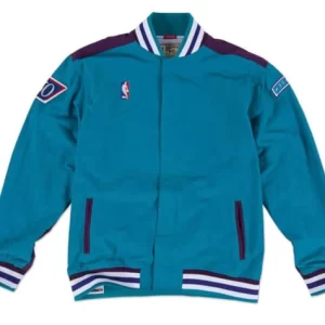 Authentic Charlotte Hornets 1996-97 Warm Up Jacket