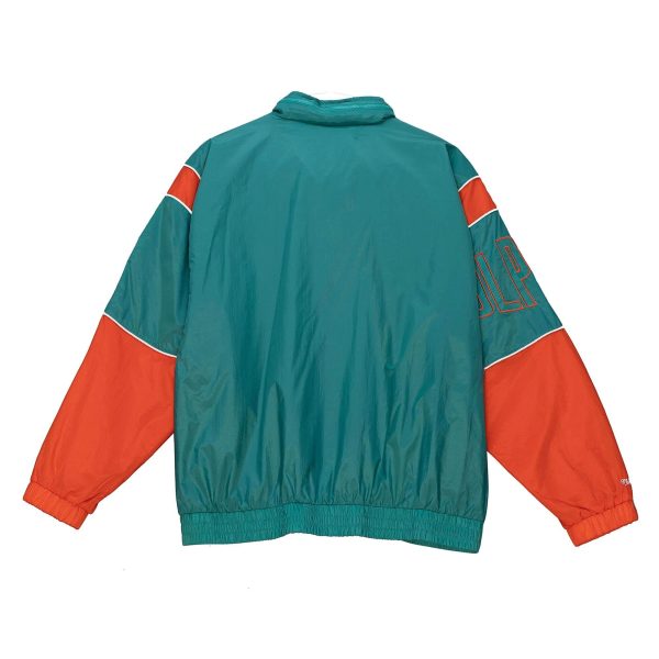 Authentic Sideline Jacket Miami Dolphins Polyester Jacket