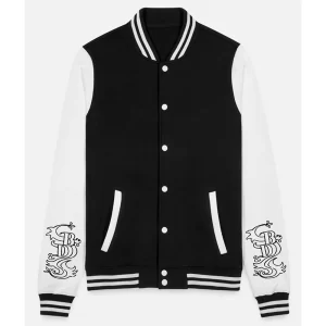 Black Dragon Tokyo Revengers Wool Varsity Jacket