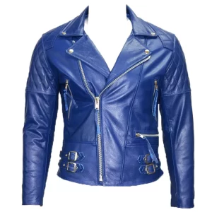 Royal Cafe Racer Motorcycle Leather Jacket