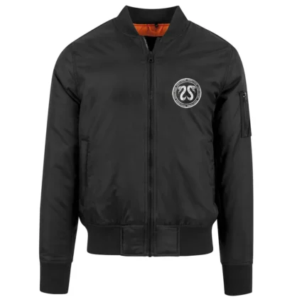 CRSSD House X Techno Black Bomber Jacket