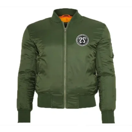 CRSSD House X Techno Bomber Satin Jacket