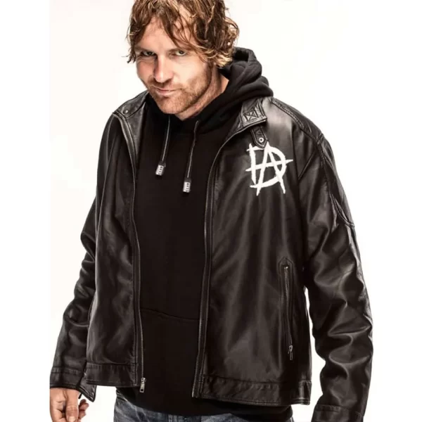 Dean Ambrose Leather Black Jackets