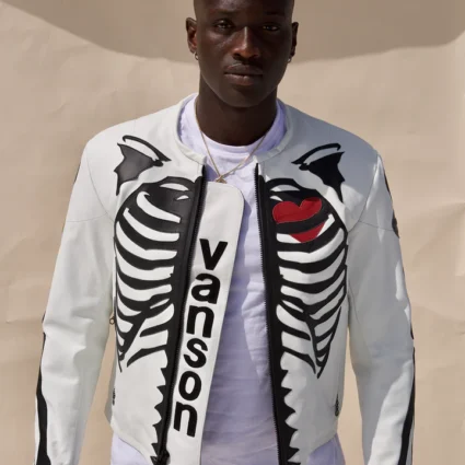 Fg X Vanson Skeleton Leathers Jacket
