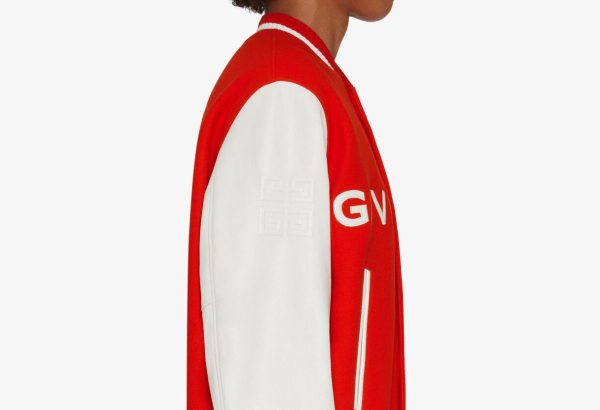 Givenchy Red Varsity Jackets