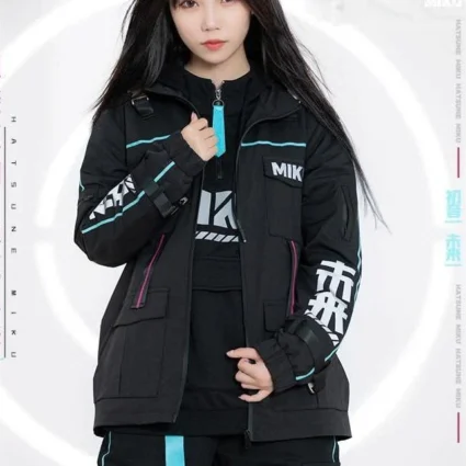 Hatsune Miku Hatsune Miku Cyber Black Jacket