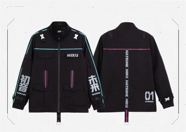 Hatsune Miku Hatsune Miku Cyber Cotton Jacket