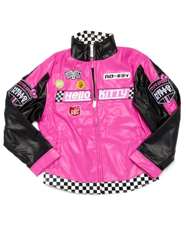 Hello Kitty Racer Leather Jacket