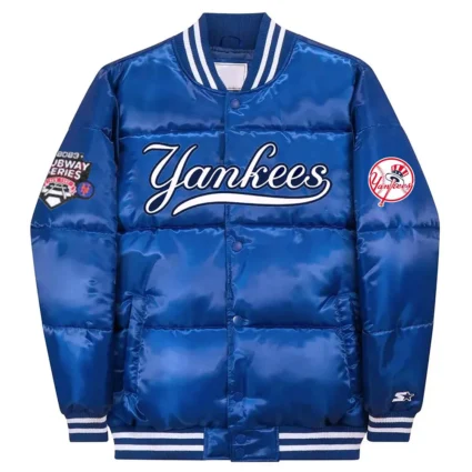 Jadakiss Yankees Bubble Bomber Satin Jacket