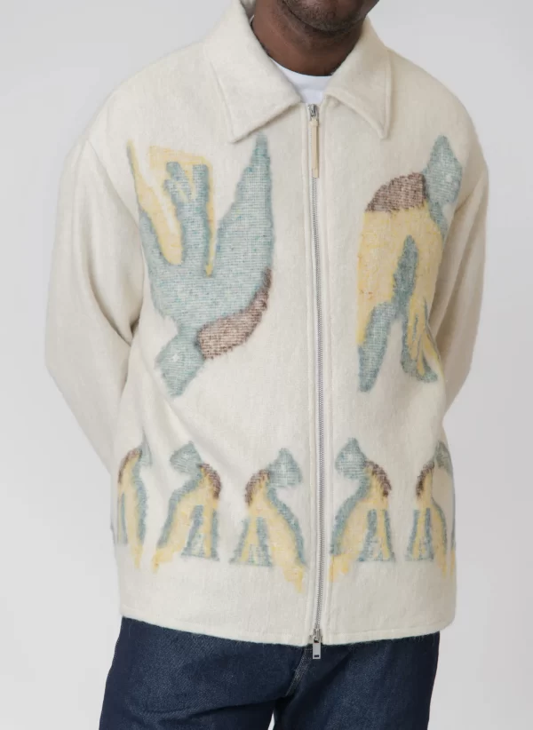 Jil Sander Bird Fil Coupe Jacket