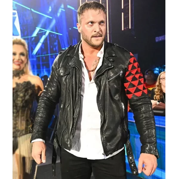 Karrion Kross WWE Leather Black Jacket