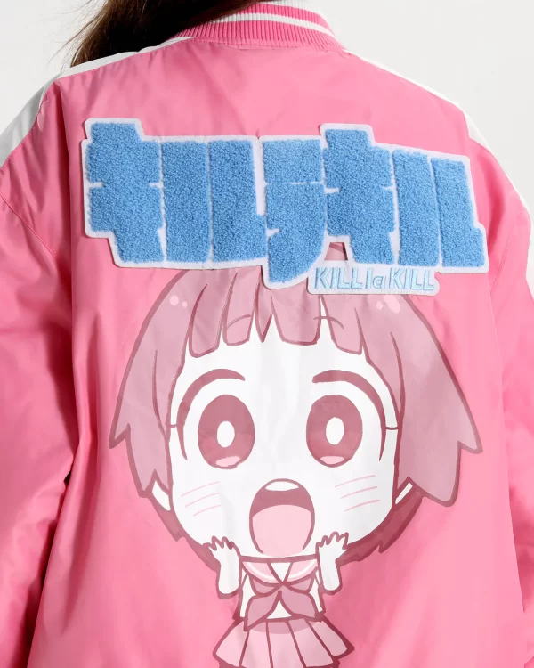 Kill la Kill x Anime Gear Guru Mako Pink Bomber Jacket