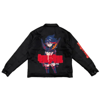 Kill la Kill Ryuko Black Denim Jacket