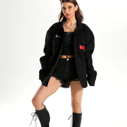 Kill la Kill - Ryuko Silhouette Black Denim Jacket