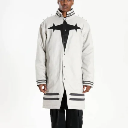 Kill la Kill - Sanageyama Long Denim White Jacket