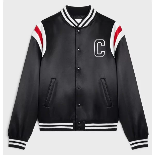 Kim Tae-Hyung Celine Bomber Satin Jacket