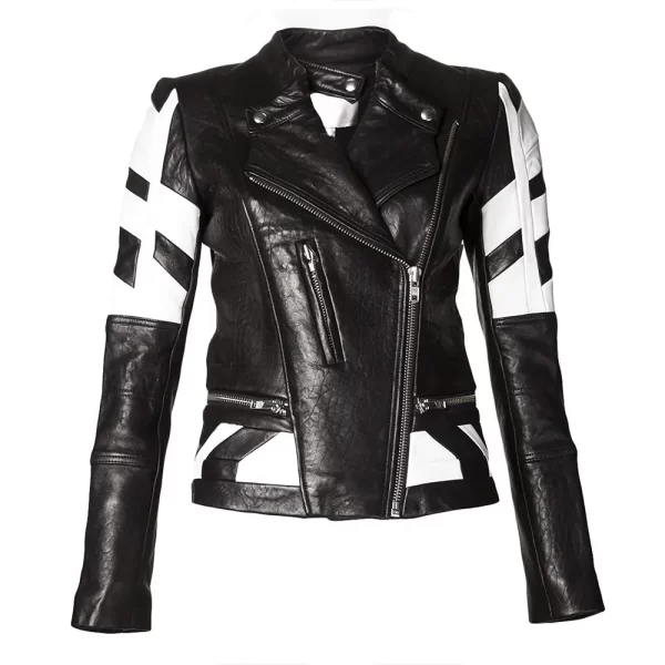 La La Anthony La La’s Full Court Life Black Leather Jacket