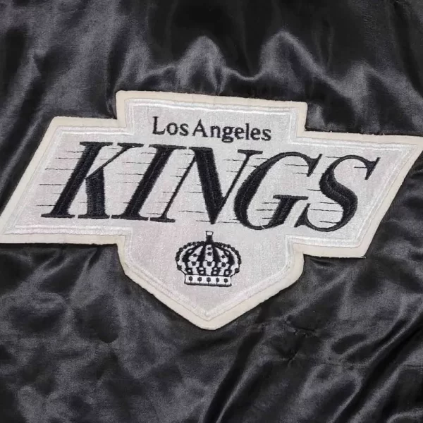 Los Angles Kings Black Bomber Jacket