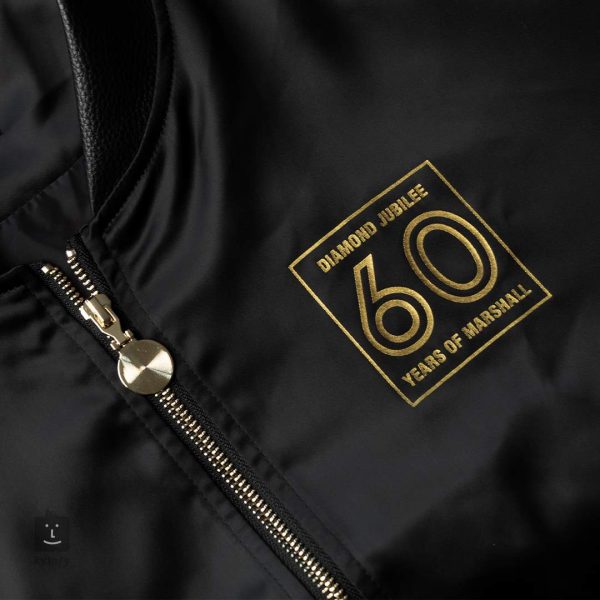 MARSHALL 60th Anniversary Satin Bomber Jacket