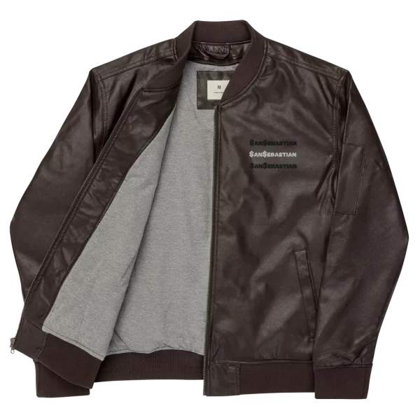 MONEY MAKER Leather Jacket