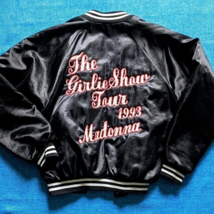 Madonna Girlie Show Tour Vintage Erotica Satin Jacket