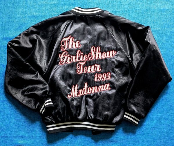 Madonna Girlie Show Tour Vintage Erotica Satin Jacket