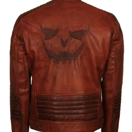 Men’s Brown Batman The Killing Joke Vintage Bikers Leather Jacket