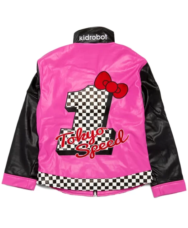 Mens and Womens Hello Kitty Racer Jacket
