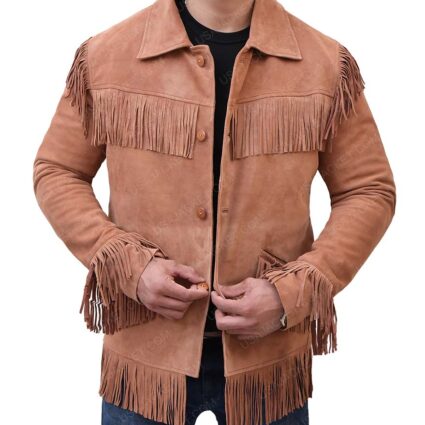 Midnight Cowboy Joe Buck Brown Fringe Jacket