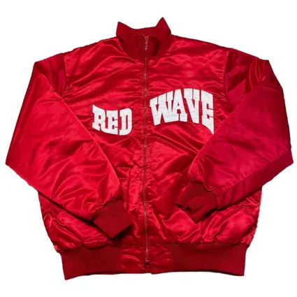 Minors Rare Red Wave Satin Jacket