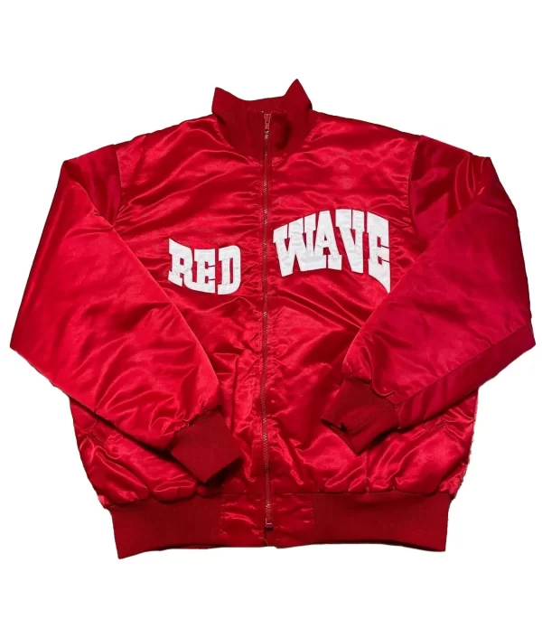 Minors Rare Red Wave Satin Jacket