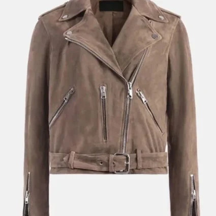 Modern Family S08 Sarah Hyland Brown Leather Jacket