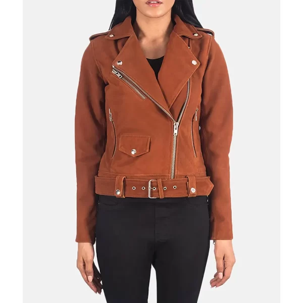 Modern Family S10 Sarah Hyland Suede Leather Jacket