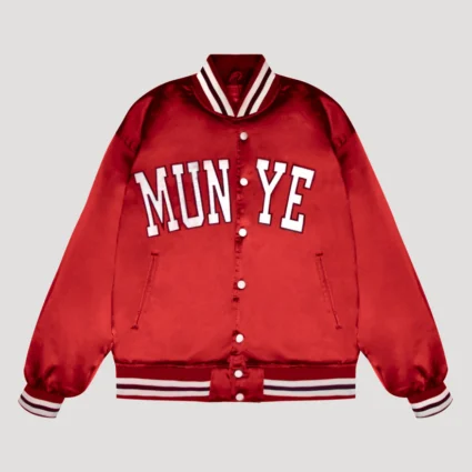 Munyé Bomber Satin Jacket