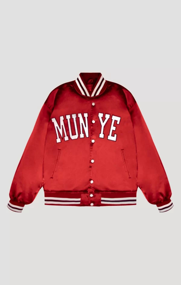 Munyé Bomber Satin Jacket