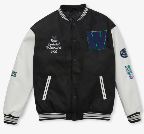 New Zealand Warriors 2023 NRL Wool Varsity Jacket