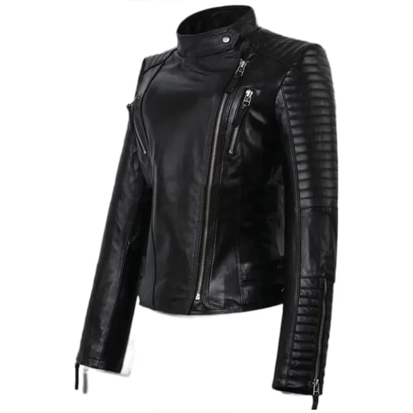 Nikita Season 3 Maggie Q Leather Jacket