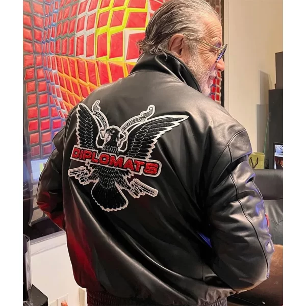 OVO Dipset Diplomats Leather Jacket