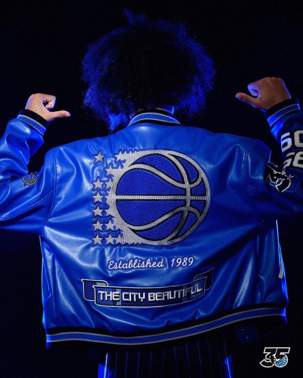 Orlando Magic x Jeff Hamilton Satin Jacket